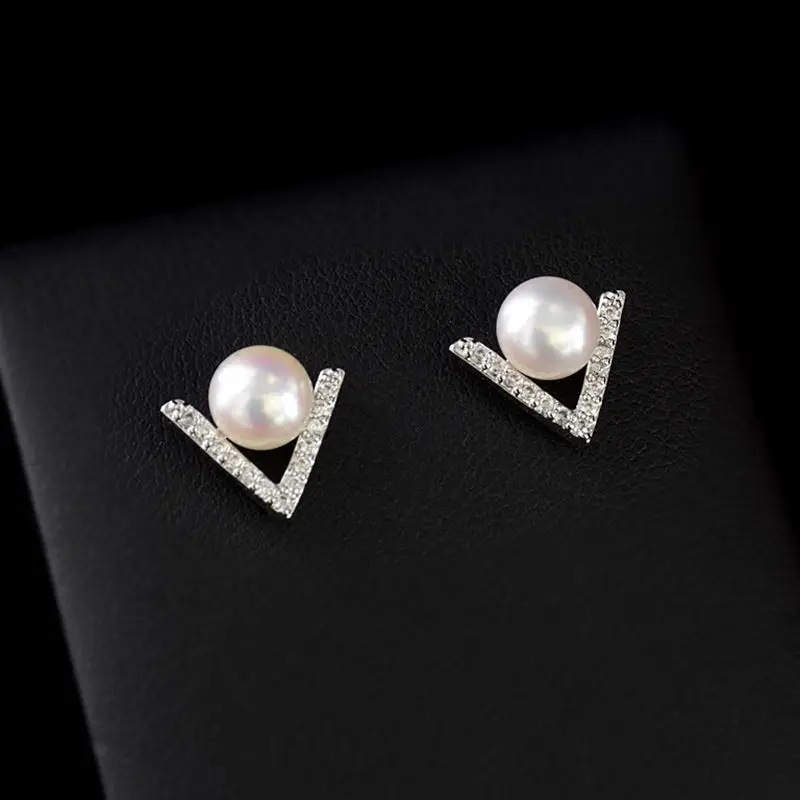 Серьги гвоздики элегантные серьги с искусственным жемчугом Brincos boucle d'oreille 2018