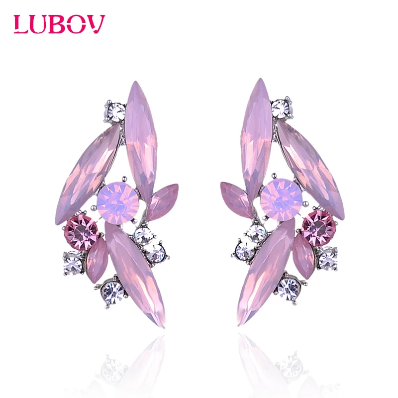 

Новинка, Необычные Акриловые Кристальные серьги для пирсинга, модные женские серьги-гвоздики со стразами, рождественский подарок, ювелирны...