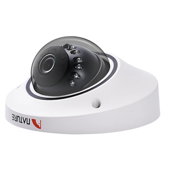 2MP IP камера ONVIF с POE аудио безопасности CCTV металлическая Антивандальная купольная
