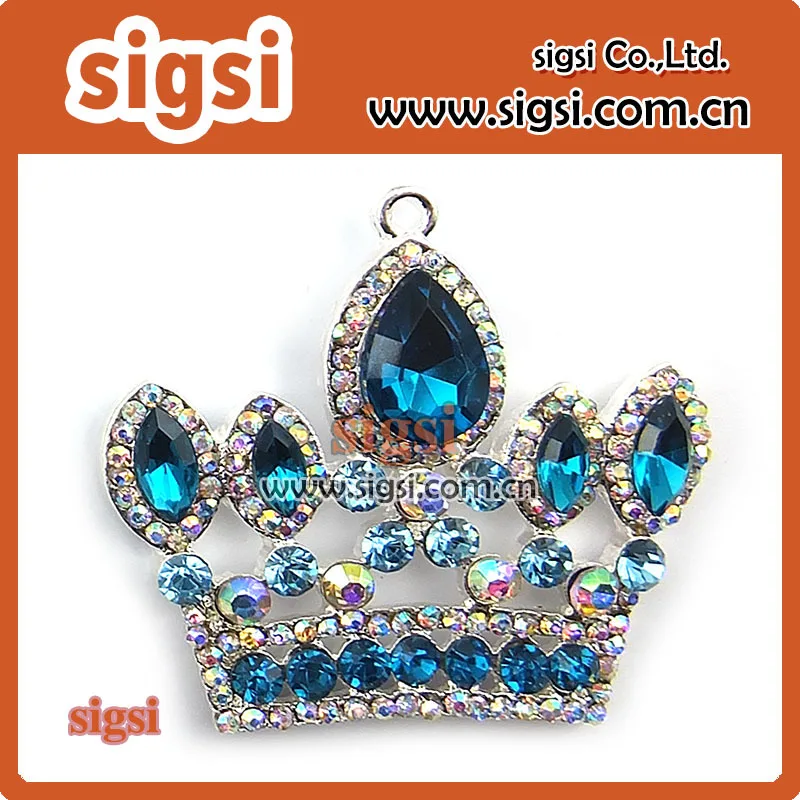 Новейший! Подвеска в виде короны из горного хрусталя 50 мм * 38