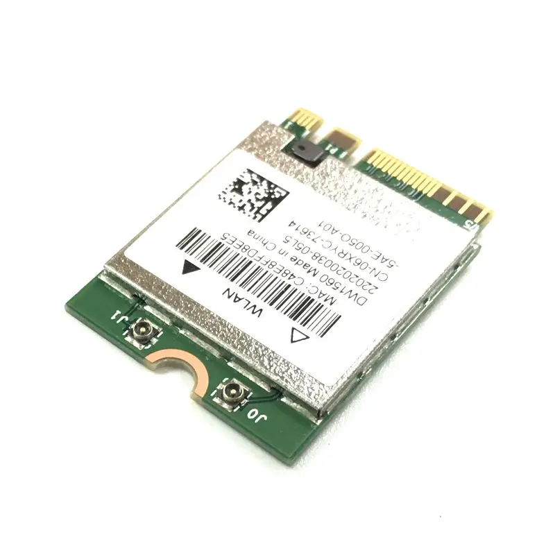 DW1560 BCM94352Z 06XRYC 802.11ac NGFF M2 867 Мбит/с BCM94352 BT4.0 WiFi беспроводная карта сетевая wifi 2 4G/5