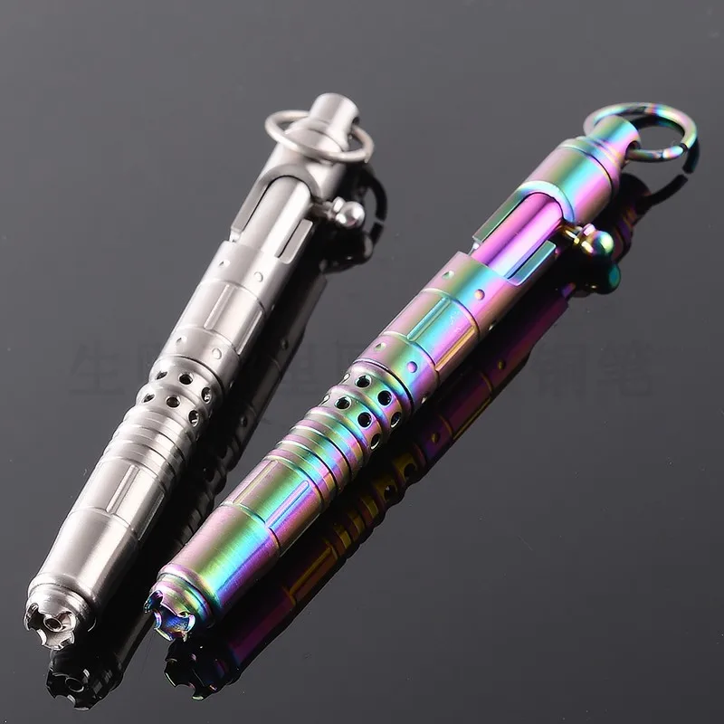 

TC4 Titanium Alloy Tactical attack Bolt female self-defense EDC survival Press Pen Outdoor Student Metal Upscale Gift