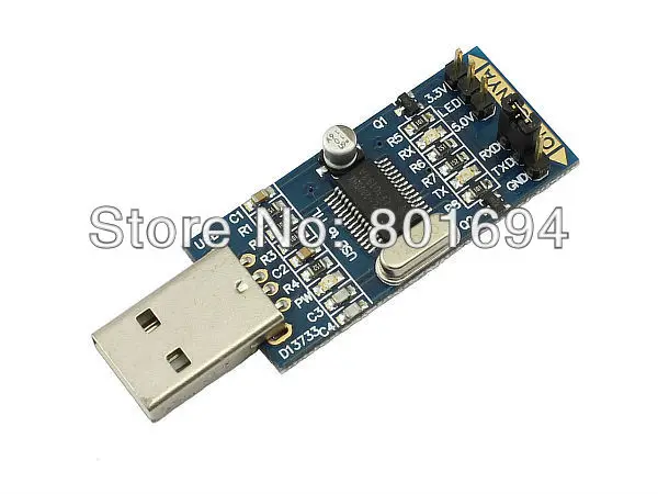 Модуль преобразователя PL2303HX USB в TTL + кабель 4 шт. новая версия высокое качество|usb
