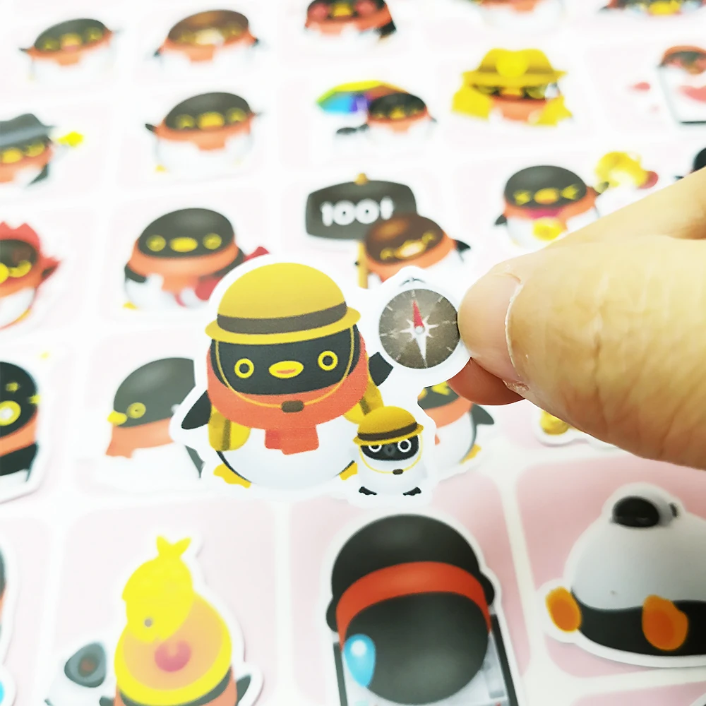 

20/40 шт Забавный милый пингвин скрапбук бумажный стикер DIY ремесло декоративный бумажный альбом дневник случайный не повторяет