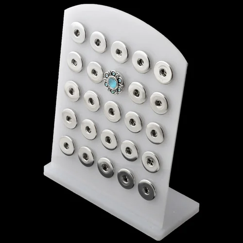 P29 новейшая акриловая кнопки подставки Дисплей съемный Набор 18 мм украшение с