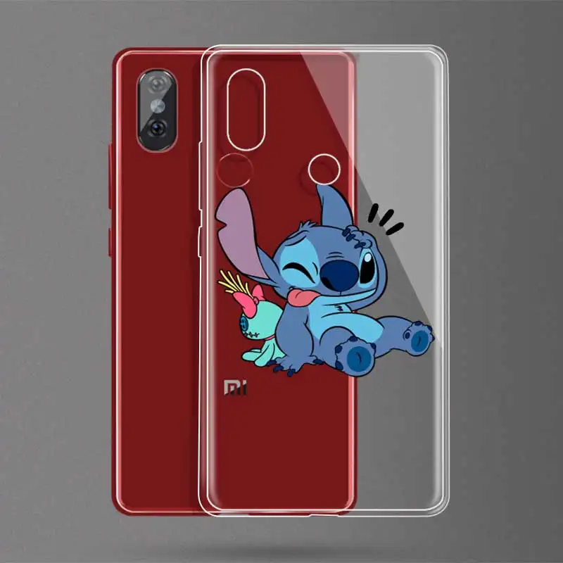 DREAMFOX N115 Lilo &amp Stitch Мягкий ТПУ силиконовый чехол для Xiaomi mi x 3 A1 A2 5C 5X6 6X8 9 Lite SE Play Pocophone