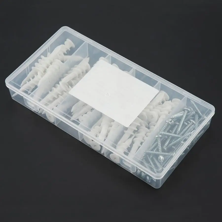 100 шт. саморезы расширительные винты вилки анкерные трубы Настенные Винты