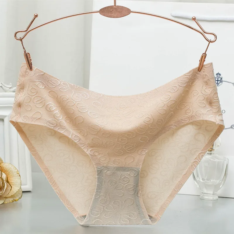 Women Seamless Sexy Panties Low Waist Within Temptation Underwear Embroidery Ladies Lingerie Female | Женская одежда