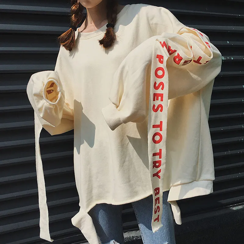 Женская свободная куртка с длинным рукавом в стиле Харадзюку на весну и осень