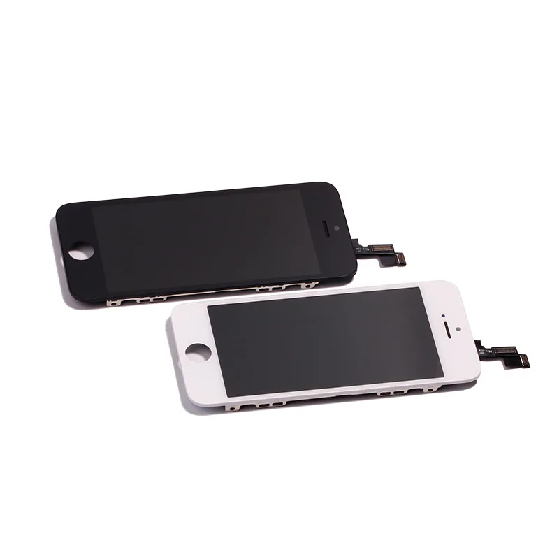 Белый и черный Новый ЖК-дисплей для iPhone 5S часть дисплея стекло сенсорный