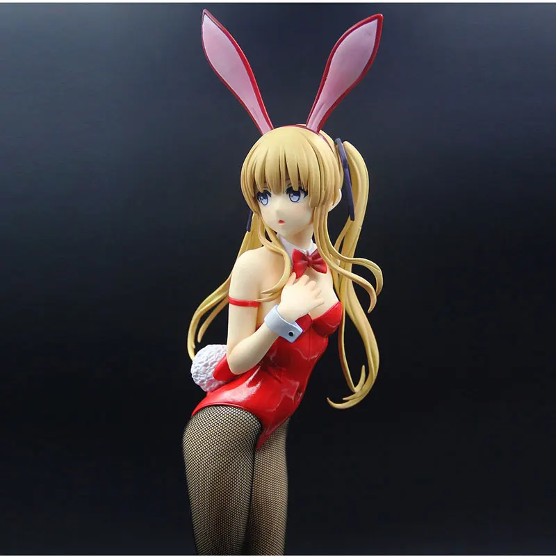 40 см аниме фигурка красный сексуальный Saekano эрири Спенсер Sawamura Bunny Ver кроличьи уши
