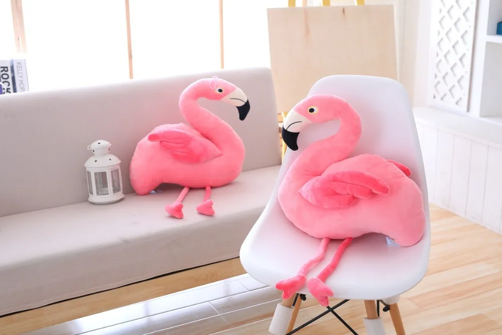 3D куклы фламинго мягкая подушка плюшевая игрушка забавная диван Декор