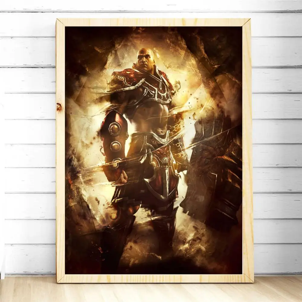 5 God Of War видео игра Рисунок плакаты и принты холст печатная Живопись Искусство настенные картины Домашний декор для украшения гостиной - Цвет: 5