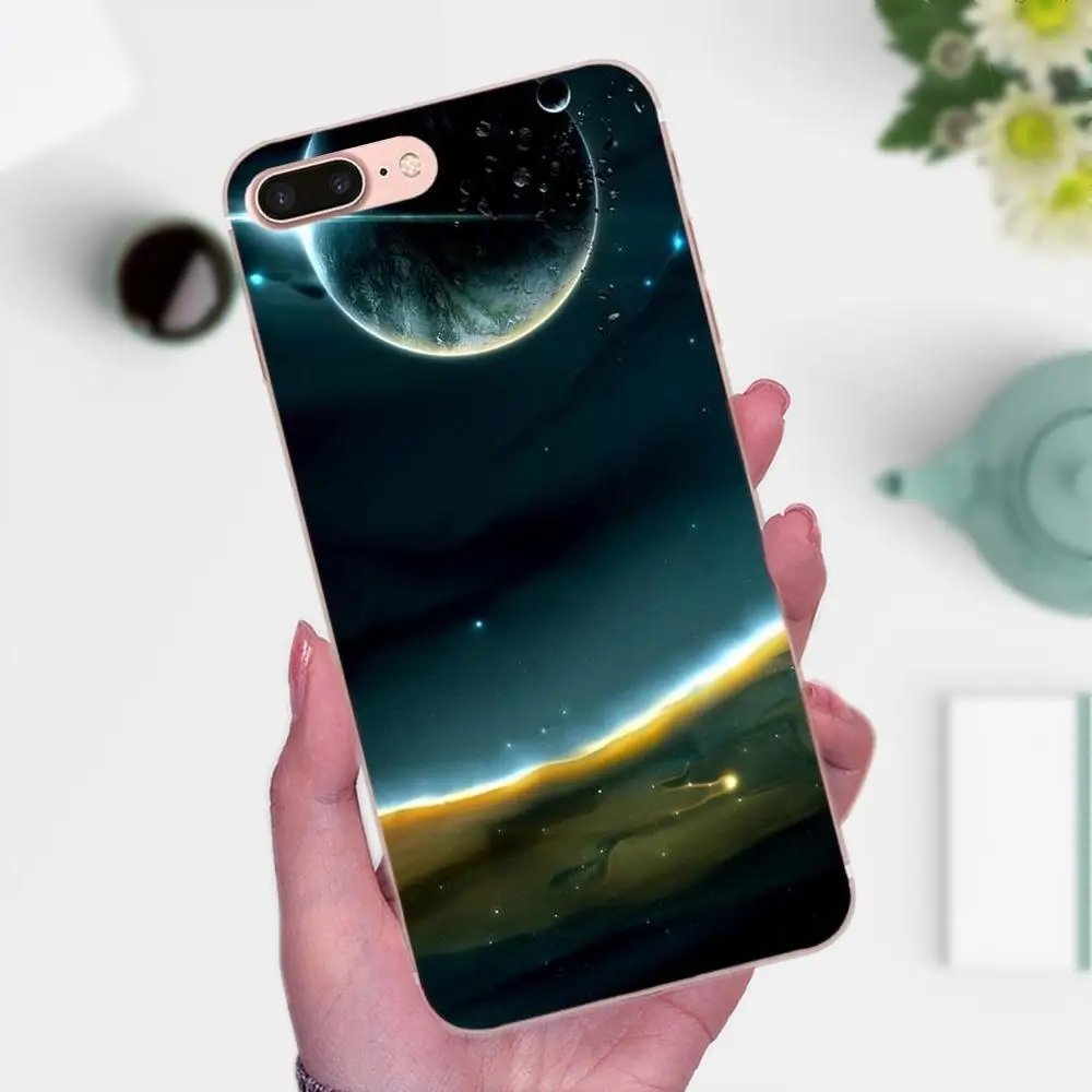 Мягкий чехол из ТПУ для Galaxy J1 J2 J3 J330 J4 J5 J6 J7 J730 J8 2015 2016 2017 2018 mini Pro Earth View with Space Satellite |
