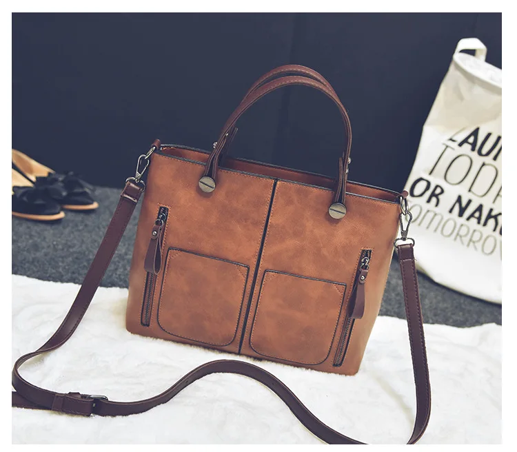 Новинка 020218 популярная женская сумка Женская винтажная мессенджер|vintage messenger