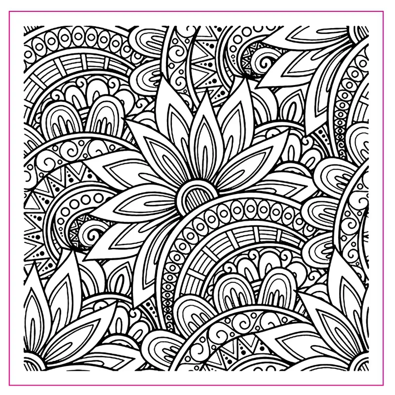 Уголок цветущих цветов прозрачный силиконовый набор штампов для DIY