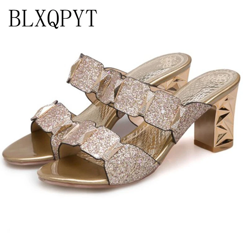 

BLXQPYT Fashion Women Slide Slip On Mule Loafer Flats Shoes Slides Slippers Sandals Summer Shoes Woman Mules Flip Flops 6208