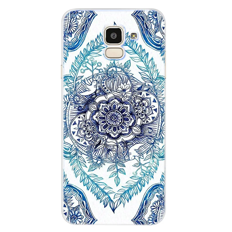 Для Samsung Galaxy A5 2016 2015 2017 prime J1 J2 J3 J5 J7 G530H S8/plus Note 8 TPU силиконовый чехол с цветком