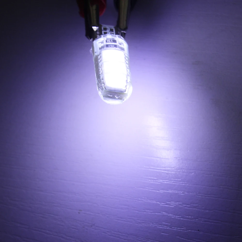 1 шт. современный автомобильный Стайлинг T10 светодиодный фонарь 194 W5W DC 12V 6SMD 5050