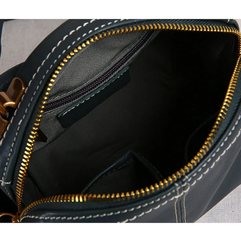 Новые кожаные сумки AETOO маленькая сумка на плечо сумка-мессенджер кожаная