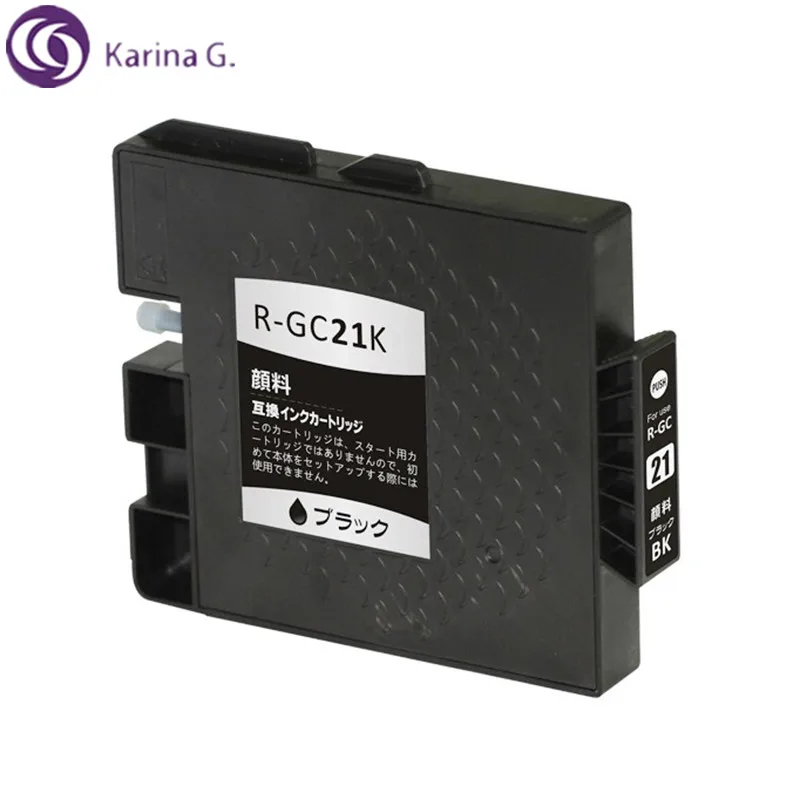 Совместимый картридж для Ricoh GC21 подходит GX 3000S 3000SF 3050SFN и т. Д.|Чернильные