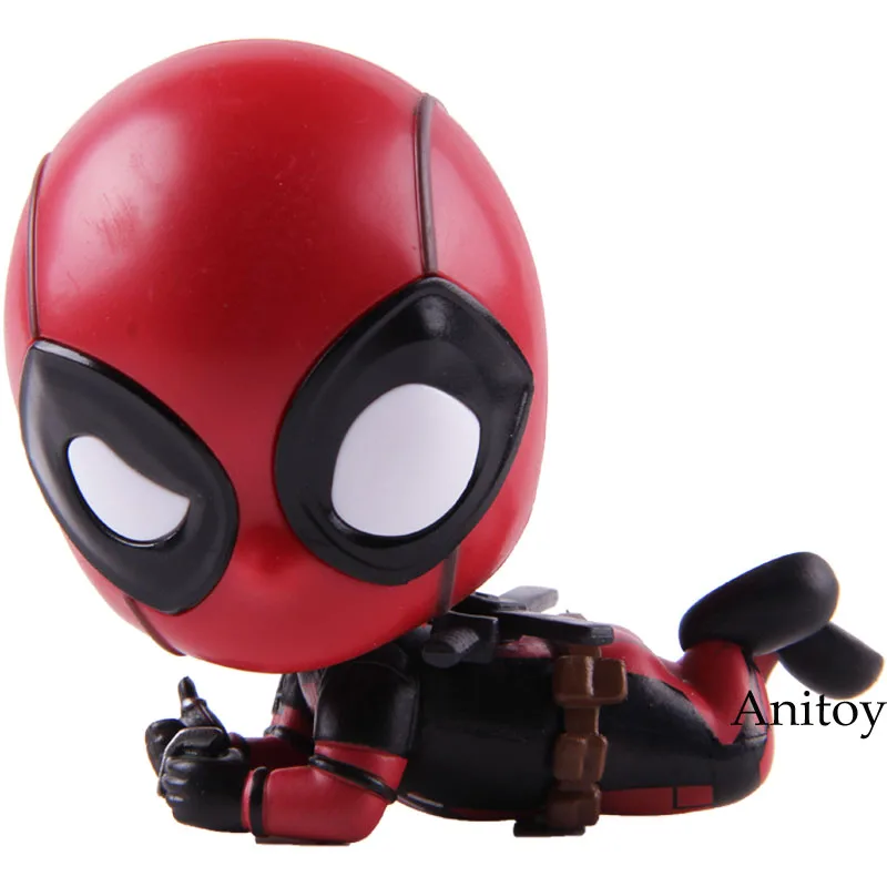 A Without reatil box Cosbaby Q версия Дэдпул поплавок горячие игрушки Marvel Герой Дэдпул фигурка Коллекционная модель игрушки - Цвет: A Without reatil box
