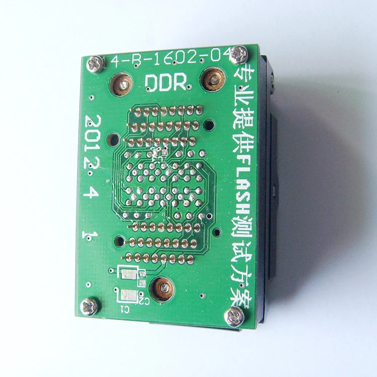 LGA52 к DIP48 IC тестовая розетка с платой Размер гнезда 14x18 мм флэш-программатор