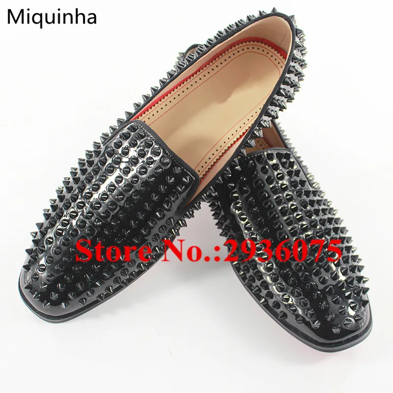 Настоящие фотографии в стиле панк для вечеринок Мужская Свадебная обувь замши