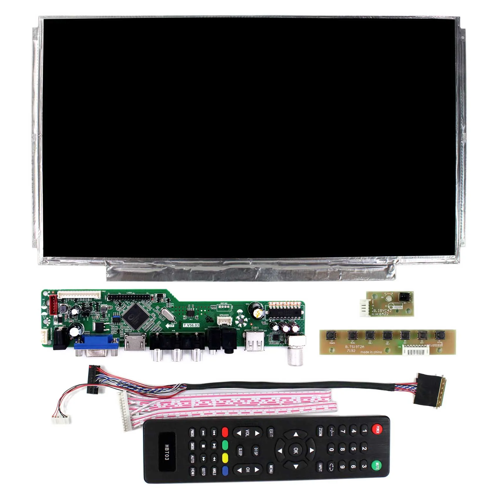 13 3 дюймовый IPS N133BGE LTN133AT16 ЖК-экран HD MI VGA AV USB RF ЖК-контроллер доска с разрешением