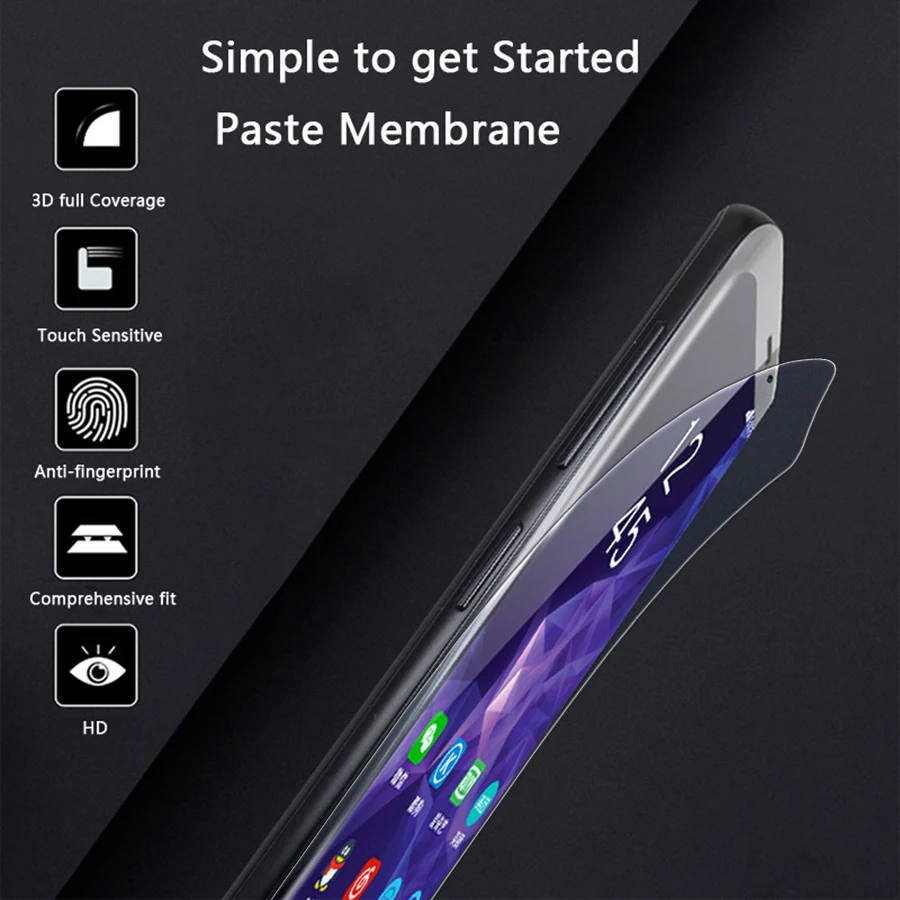 Мягкая пленка Tremp s9 для Samsung S9 s9plus закаленное стекло Galaxy s 9 plus Прозрачная мягкая