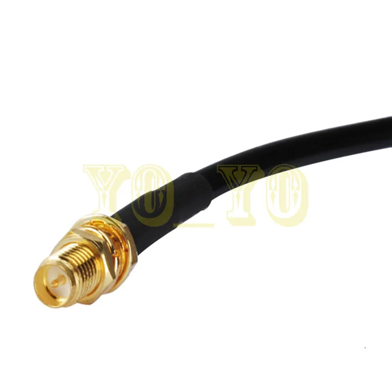 ALLISHOP RG58 SMA Штекерный RP-SMA разъем WIFI Внешний удлинитель 5 м Новое поступление