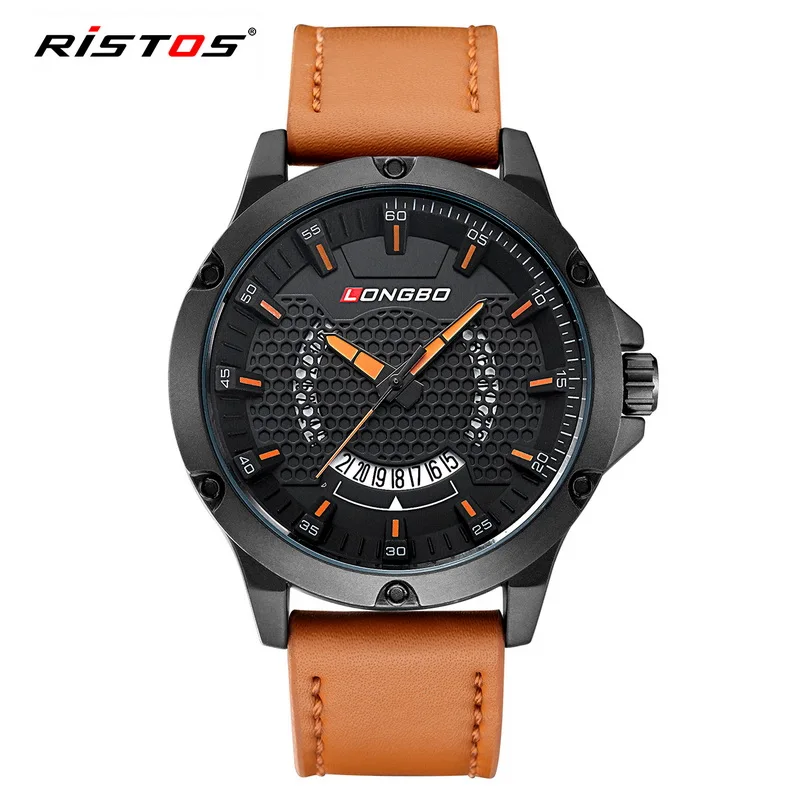 2018 модные Календари наручные Повседневные часы Для мужчин лучший бренд