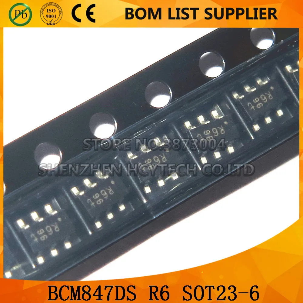 100 шт. BCM847DS R6 SOT23 6 электронный Компоненты новые и оригинальные интегральные