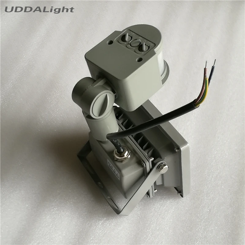 Светодиодный прожектор инфракрасный датчик 10 Вт черный/серый скидка 30%|lighting