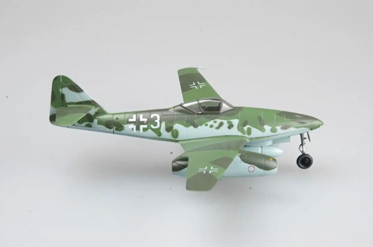 WW2 Немецкий Me 262 A Schwalbe KG44 от Galland самолет без литья под давлением легкая модель |