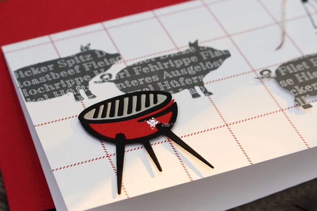 Piggy Craft metal cutting dies cut die mold Barbecue stove decoration Scrapbook paper craft knife blade punch stencils | Дом и сад