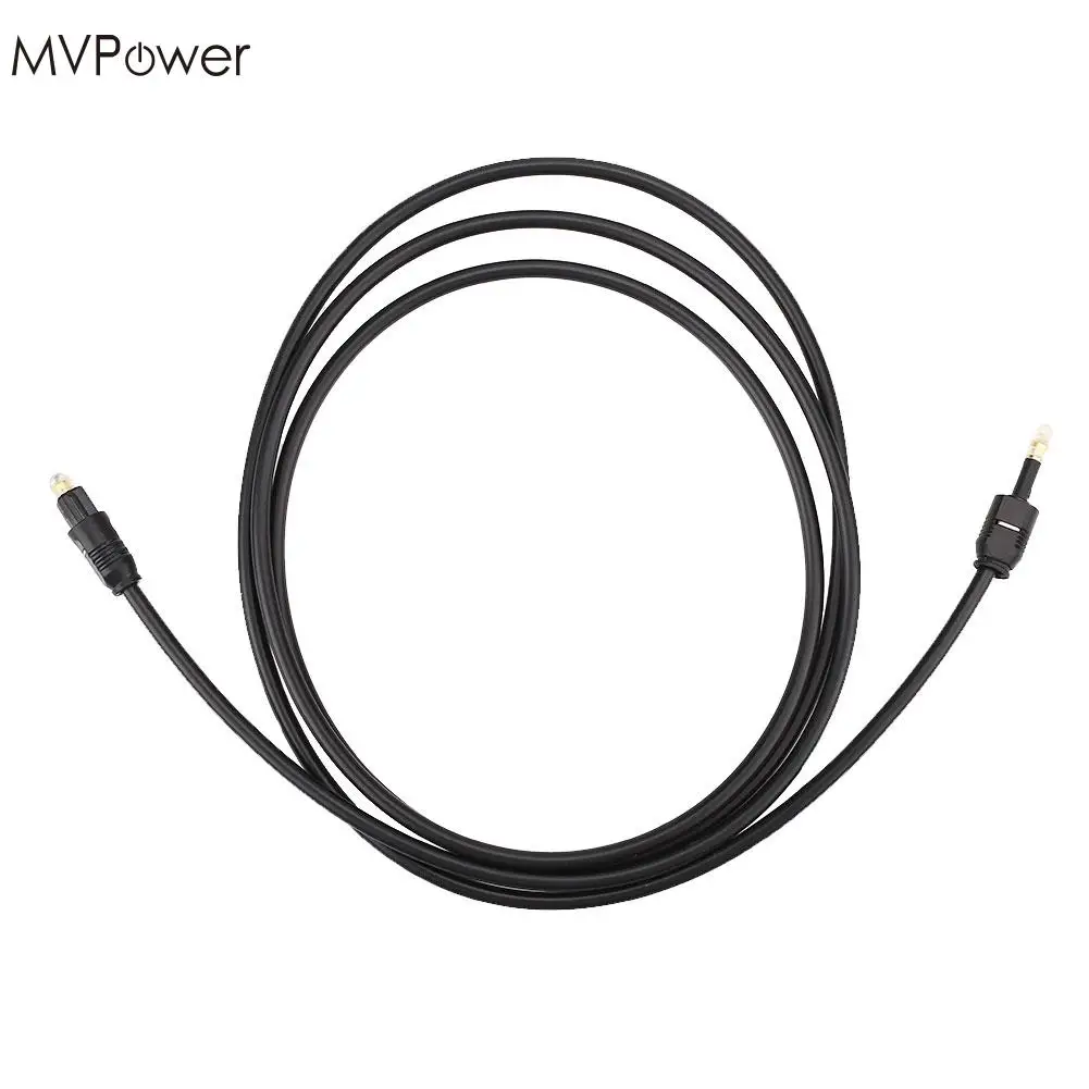 MVPower 1 5 м футов для Toslink Mini Plug 3 ММ Оптический SPDIF аудио кабель Шнур|cord plug| |