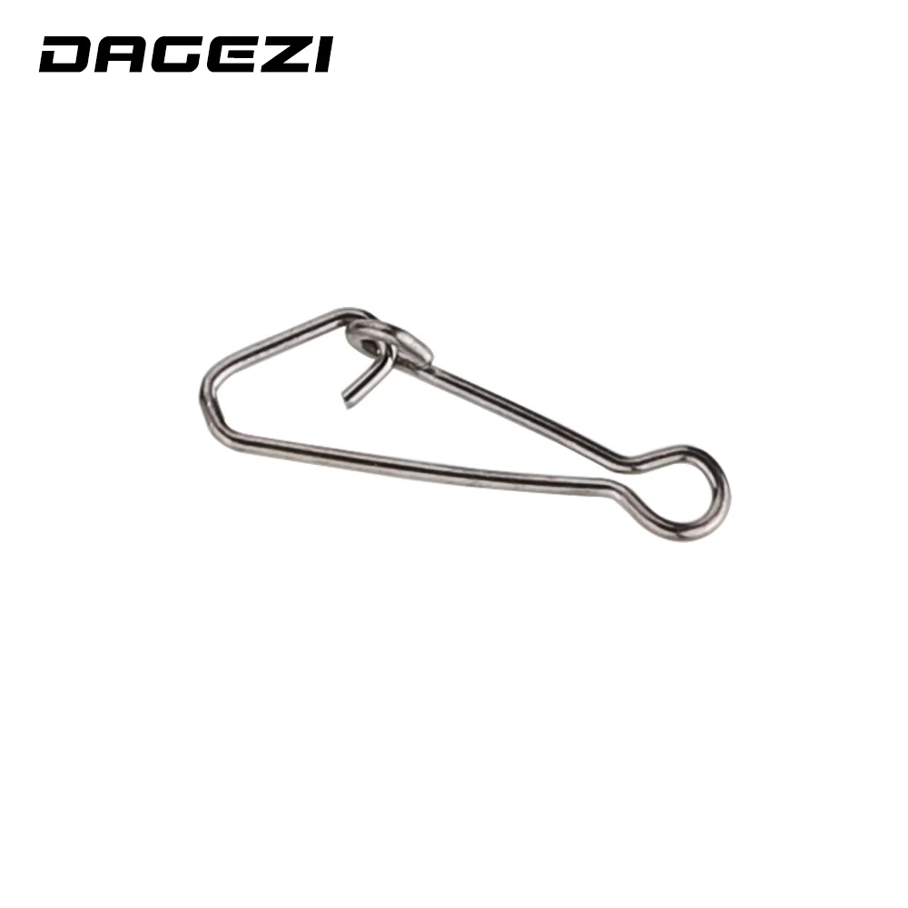 Рыболовный соединитель DAGEZI 25 шт./лот рыболовные Вертлюги Из Нержавеющей Стали