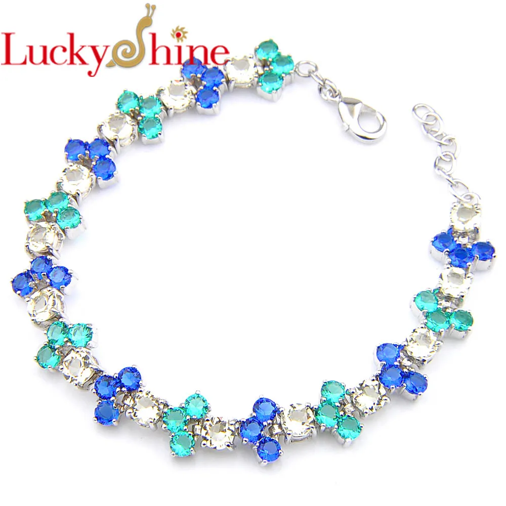 Классический огонь падение зеленый кварц кристалл кубического циркония