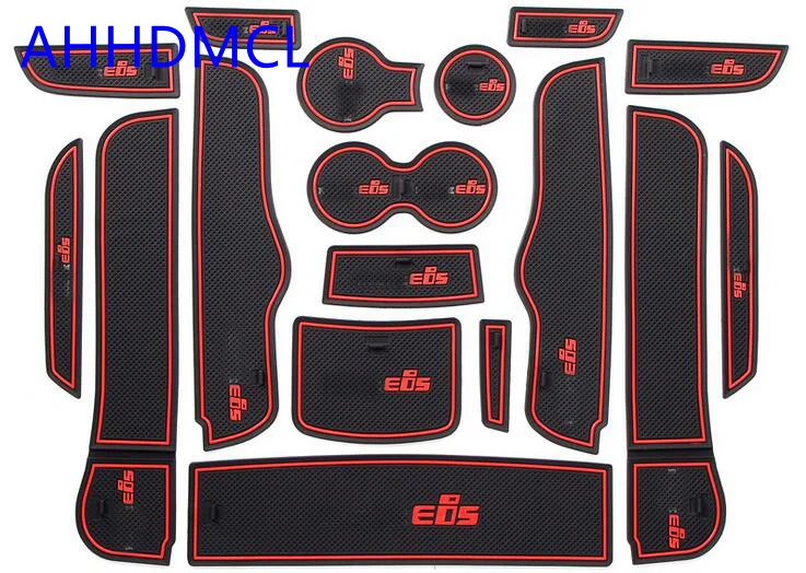 

Car Gate Slot Pad Cup Armrest Storage Pad Anti-Slip Mat For Roewe Ei5