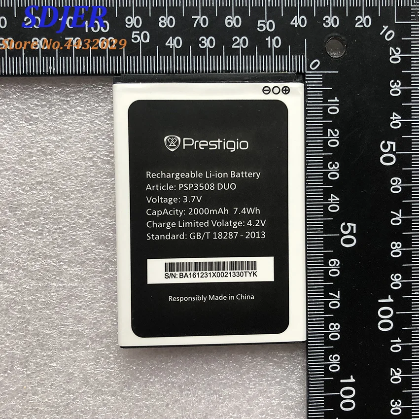 Для Prestigio PSP3508 PSP3508duo Wise P3 2000mAh Мобильный телефон Замена литий-ионного аккумулятора