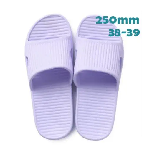 purple 250mm Xiaomi youpin/тапочки; мягкие женские, мужские, детские сандалии; нескользящие домашние тапочки для душа; Детские повседневные тапочки для семьи - Цвет: purple 250mm