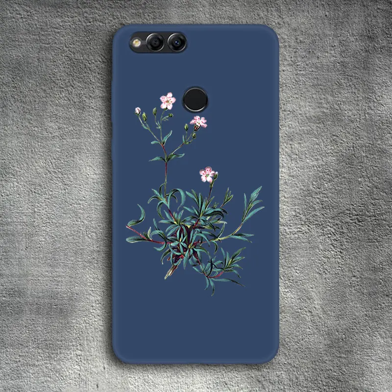 09 Чехол для телефона huawei Honor 6X 7C 7X 8C 8X TPU Fundas Para Coque для Honor 7A Pro 9 Lite черный матовый чехол - Цвет: 09