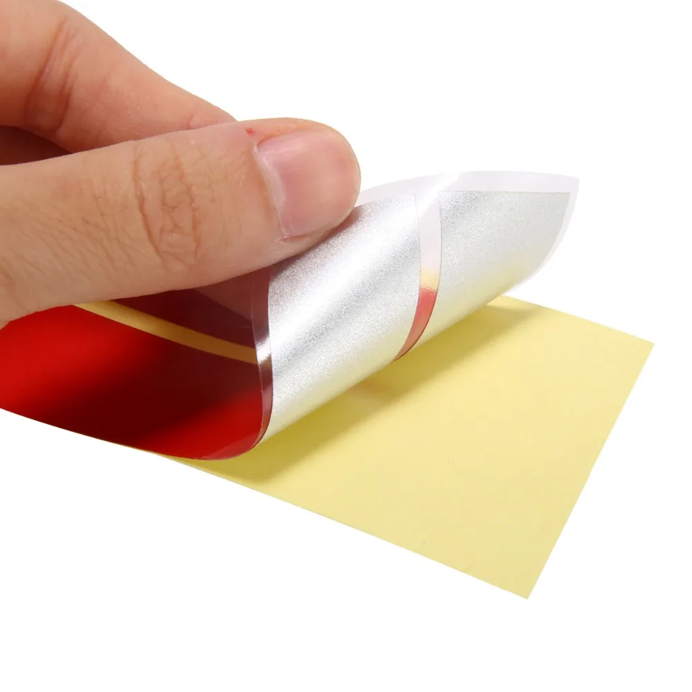 2 шт./компл. красный автомобиль боковое зеркало заднего вида в полоску наклейка