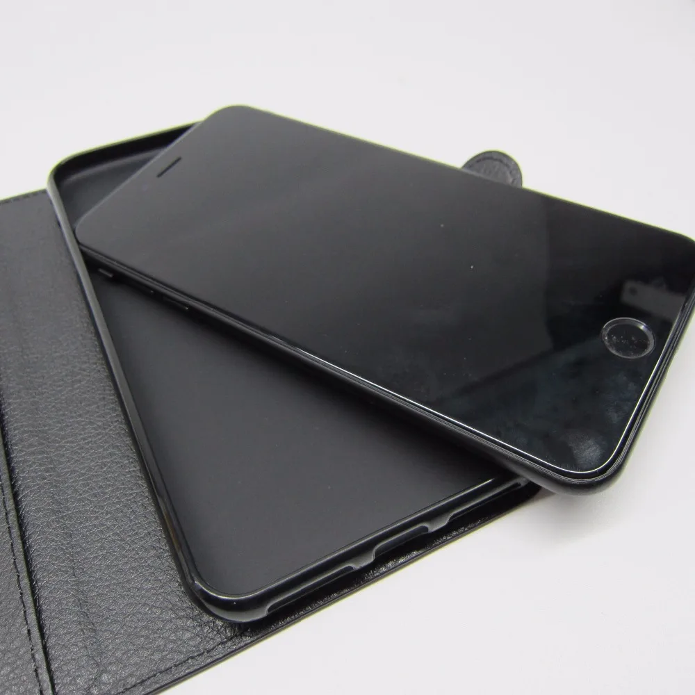 Чехол-Кошелек ZiQi из искусственной кожи с откидной крышкой и подставкой для iPhone 7