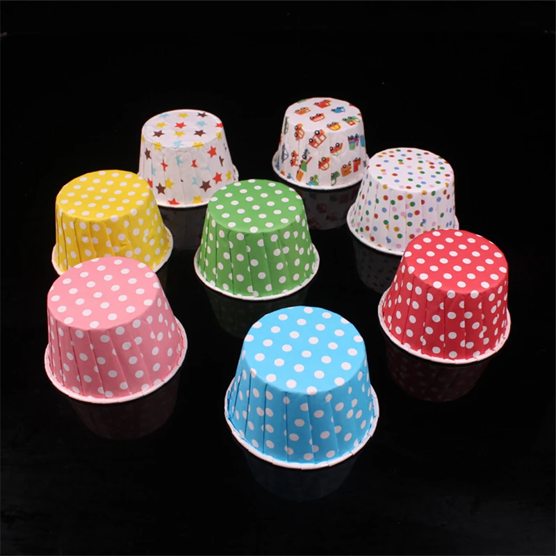 Поднос для бумаги торта 50 шт. подставка завивки среднего размера формы