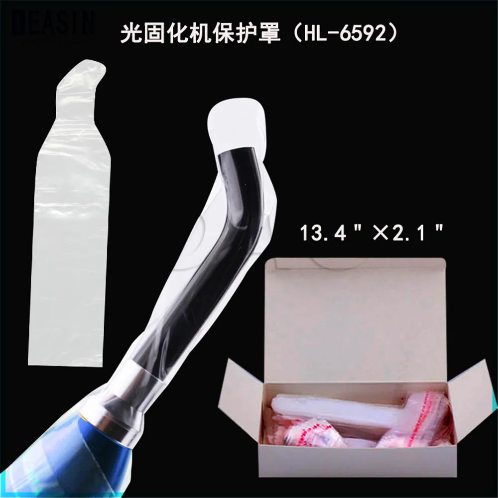 Новый Одноразовый стоматологический материал s защитные рукава для отверждения
