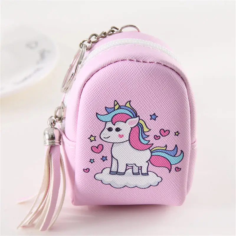 Мультяшный Кошелек для монет my little pony, Женская мини-гарнитура, сумка для кредитных карт, ручная сумка для ключей, маленький кошелек, Модная Портативная сумка - Цвет: 1