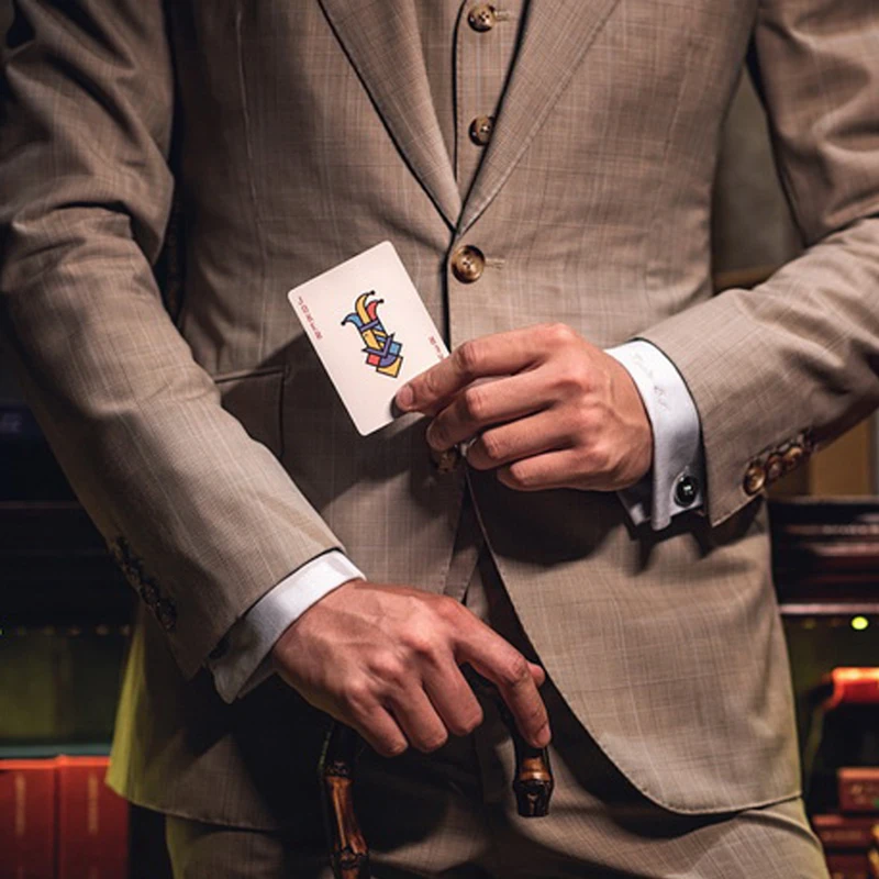 1 колода края USPCC Cardistry карты Волшебные трюки коллекция издание веер колода|magic