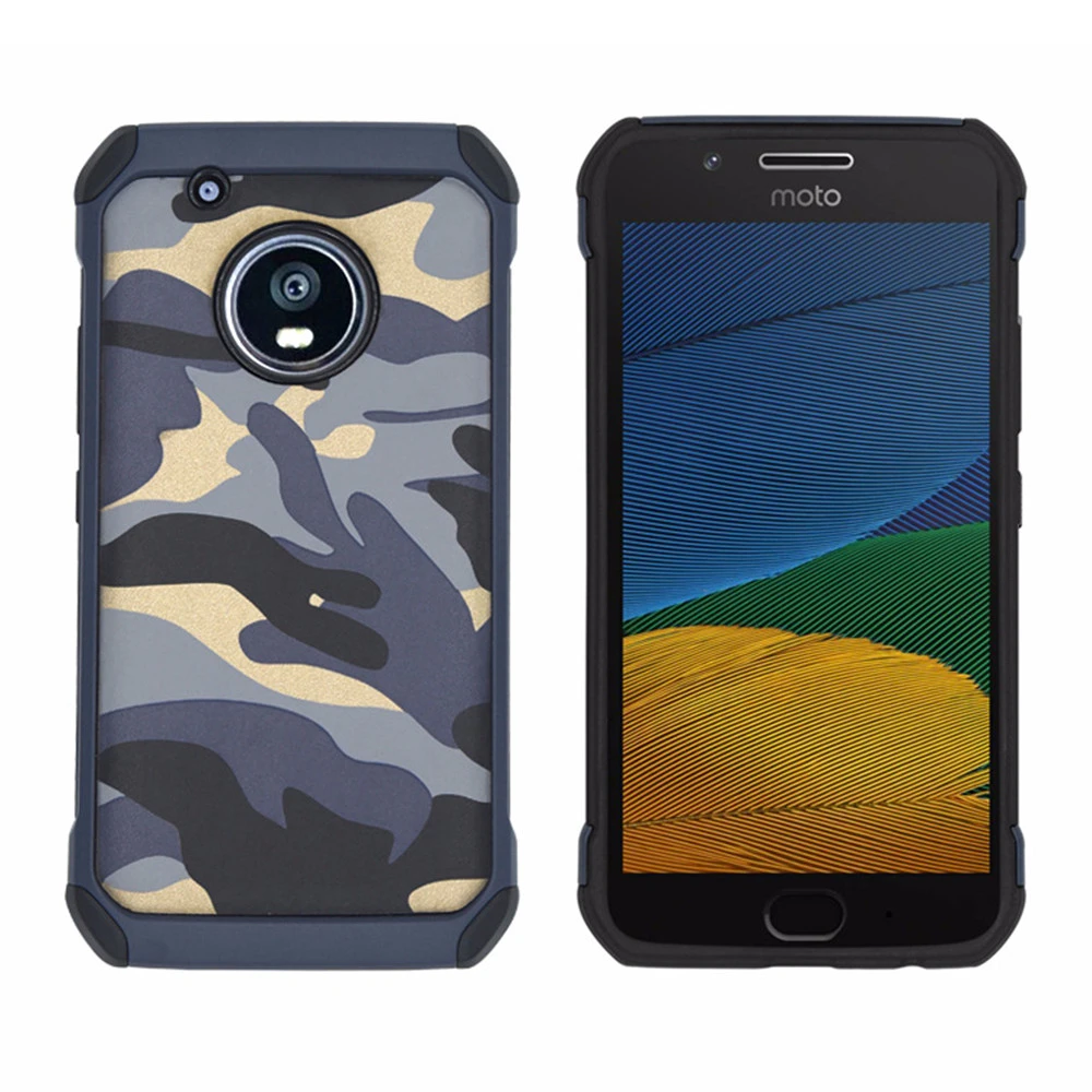 Для Motorola MOTO G6 G5 G4 G7 Plus G3 армейский Камуфляжный противоударный задний Чехол для MOTO E4 E5 Z2 Play Z2 Force защитный чехол